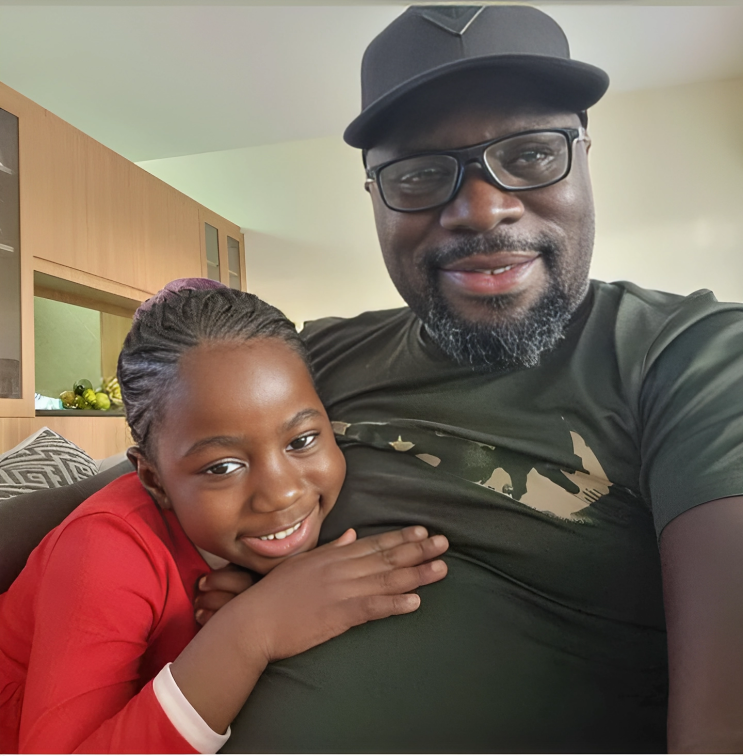 Gidi Gidi and his daughter Marie Rose