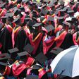 Students during a past graduation ceremony