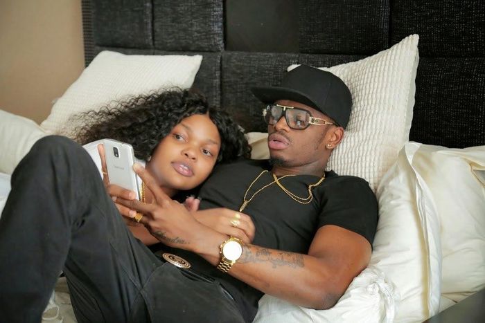 Diamond Platnumz and Wema Sepetu back in the day