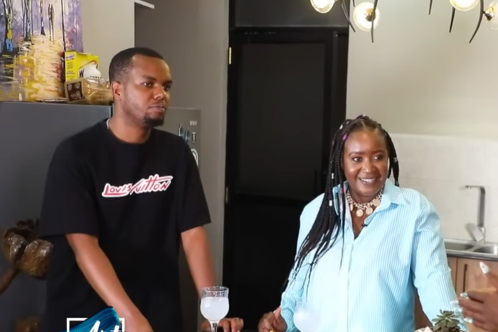 Mercy Kyallo and her hubby Marvin Gichuru