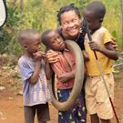 Sultana series actor Mwanaasha Johari 'Sultana' spending time with kids