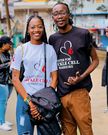 Comedian Akuku Danger and TikToker Kayet Orwa
