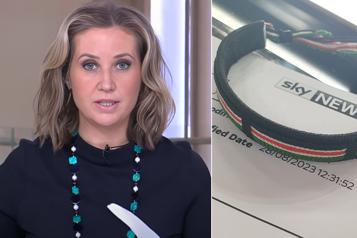 Kenyan TV anchor Kimberley Leonard