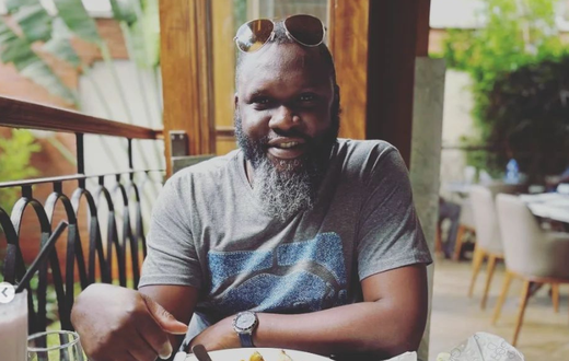 Hot 96 presenter Nick Odhiambo
