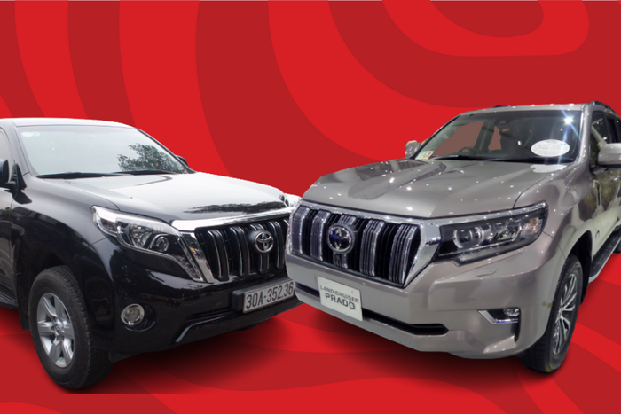 Prado TX (left) Prado TZ