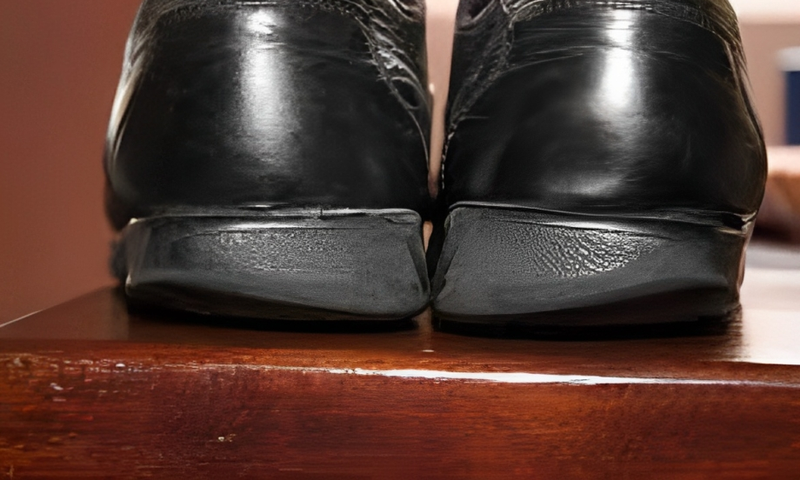 Sole of shoes worn out