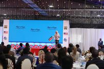 U.S. Ambassador Meg Whitman during the launch of the Nexgen Packaging Kenya EPZ Limited in Athi River, Machakos County on April 23, 2024