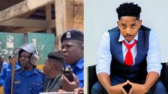 Eric Omondi has been arrested at City Stadium