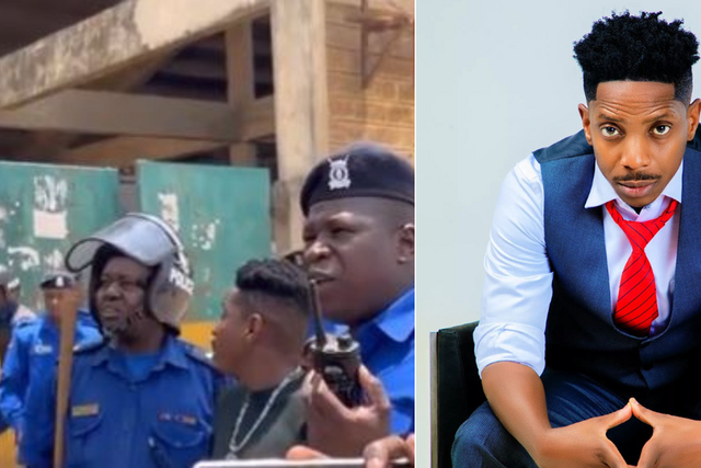 Eric Omondi has been arrested at City Stadium