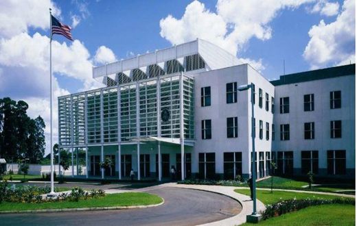 File image of the US embasy in Kenya