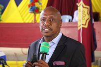 Baringo Senator and KANU party leader Gideon Moi