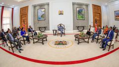 President William Ruto convened a meeting of the heads of the three arms of government at State House, Nairobi, on Monday, January 22, 2024