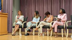 Purity Mwambia (far right) during a forum organised by the US Department of State on May 30, 2023