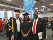 Maryanne Mudavadi during her graduation