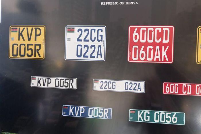 CS Fred Matiang'i launches new number plates with hidden securtity features