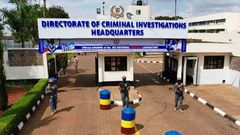 File image of the entrance of DCI headquarters in Nairobi