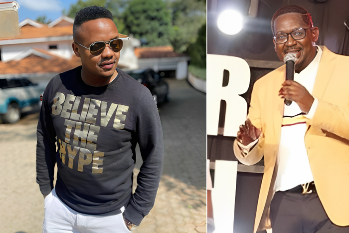 Holy Dave (left) and Churchill Ndambuki