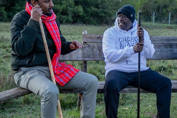 File image of Kiambu Senator Karungo Wa Thang'wa  with DP Gachagua