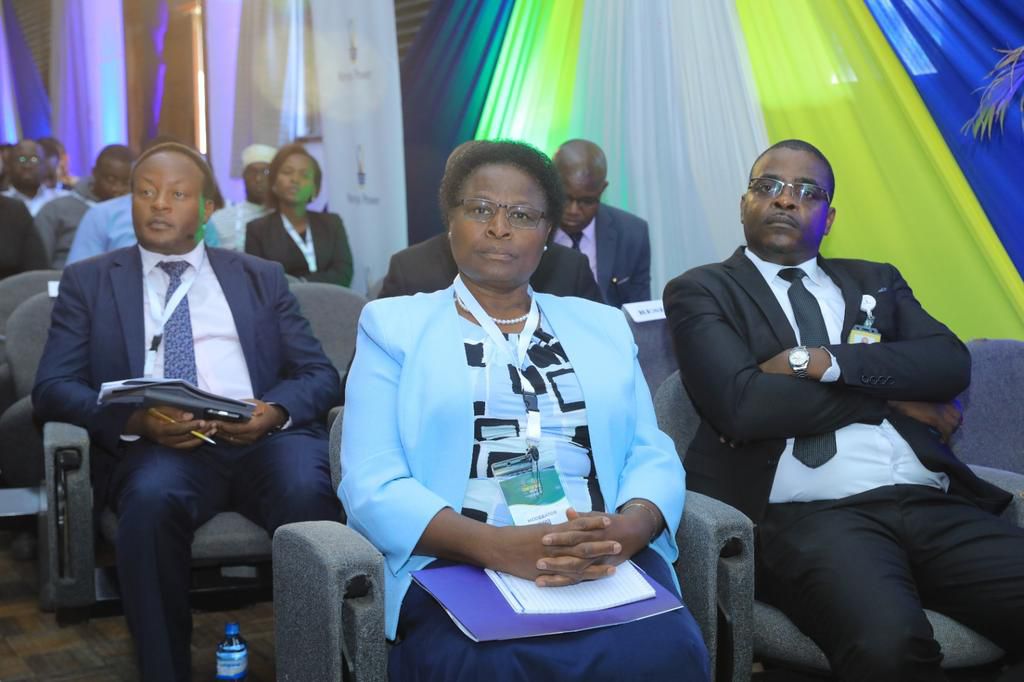 Kenya Power Regional Manager (Western) Sarah Wepukhulu, and Ag. Security Manager, Paul Gichovi (Maj.) during the Kenya Power Grid Conference on June 8, 2023