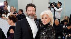 Hugh Jackman and Deborra-Lee Furness attend the 2023 Met Gala.Mike Coppola/Getty Images