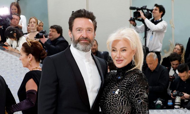 Hugh Jackman and Deborra-Lee Furness attend the 2023 Met Gala.Mike Coppola/Getty Images