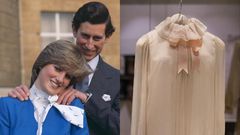 Princess Diana's top is going on auction.Hulton Archive/DANIEL LEAL/AFP via Getty Images