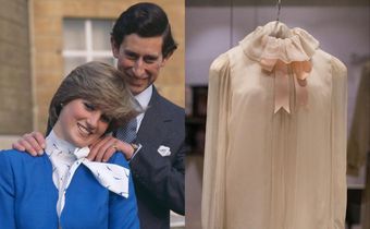 Princess Diana's top is going on auction.Hulton Archive/DANIEL LEAL/AFP via Getty Images