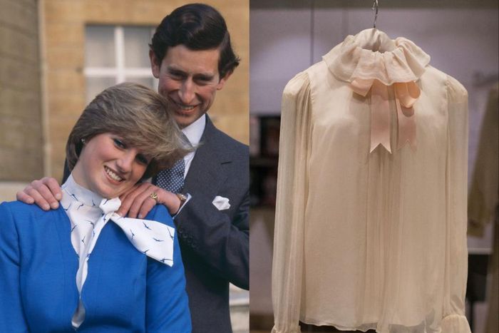 Princess Diana's top is going on auction.Hulton Archive/DANIEL LEAL/AFP via Getty Images