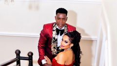 Businesswoman Zari Hassan with her husband Shakib Lutaaya