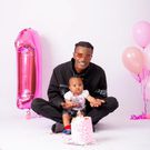Tyler Mbaya and his daughter Astra Kamau