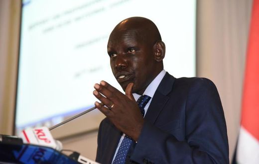 Education Principal secretary Belio Kipsang(The Standard)