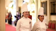 White House’s executive chefs Cristeta Comerford and Susan Morrison