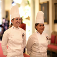 White House’s executive chefs Cristeta Comerford and Susan Morrison