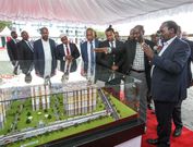 President William Ruto during the  groundbreaking of the Lapfund Bellevue Park Residence Project