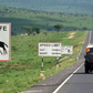 A road passing through Tsavo National Park