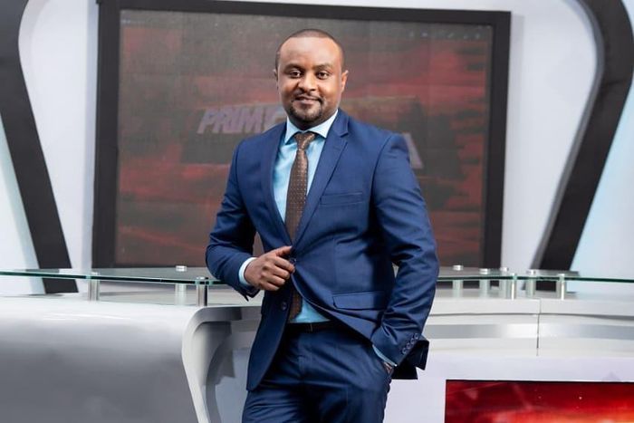 TV47 presenter Fredrick Indimuli