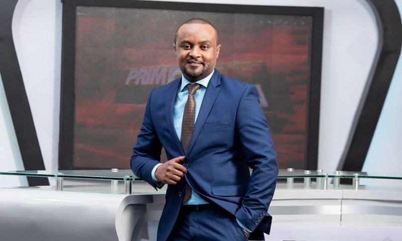TV47 presenter Fredrick Indimuli