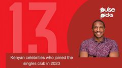 13 Kenyan celebrities who joined the singles club in 2023 [Pulse Picks]