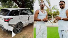 Juma Jux and Ommy Dimpoz involved in car accident