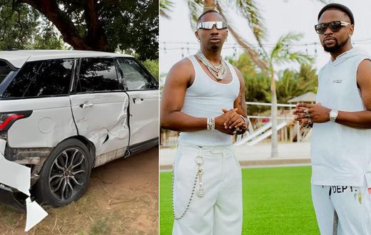Juma Jux and Ommy Dimpoz involved in car accident