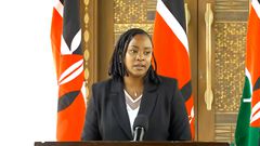 Kanze Dena, the Secretary of Communications for the Office of Former President Uhuru Kenyatta