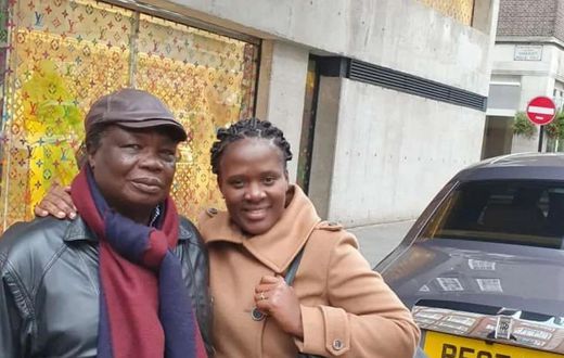 Mary Kilobi shares photos of her and hubby Francis Atwoli in Geneva Switzerland on March 17, 2024. ( Instagram)