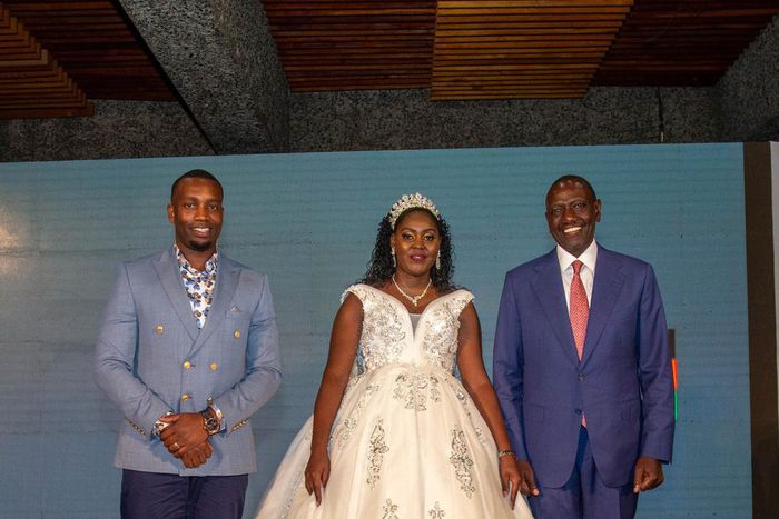 President William Ruto presided over the wedding of Nicholas Mwangi and Judith Kemboi at KICC to mark the rolling out of the new E-Citizen platform