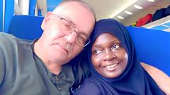 Nyota Ndogo and her husband