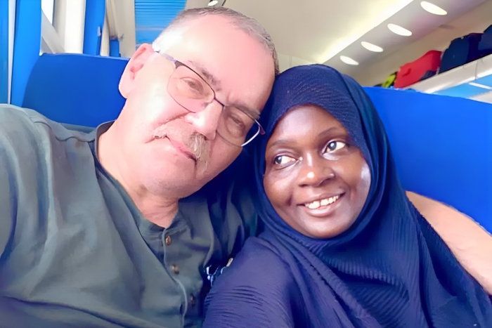 Nyota Ndogo and her husband