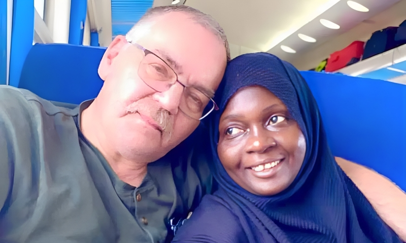 Nyota Ndogo and her husband