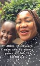 Anne Ngugi with her daughter Angel