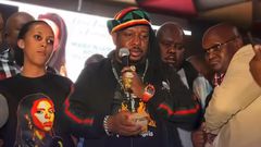 Mike Sonko at the Jahmby Koikai tribute at Quiver Lounge Thika Road