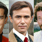 From left: Jesus' actors Jeffrey Hunter, Brian Deacon & Robert Powell