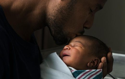 A nurse recommends washing your hands before holding your newborn.